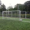 Wegdraaibaar jeugd voetbaldoel: JVD165 45 Voetbaldoel aluminium 5x2m wegdraaibaar en inklapbaar